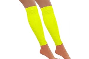 Redstar Fancy Dress - Beinstulpen - 80er Jahre Tanzparty - Retro Kostüm-Accessoire - Neonfarben