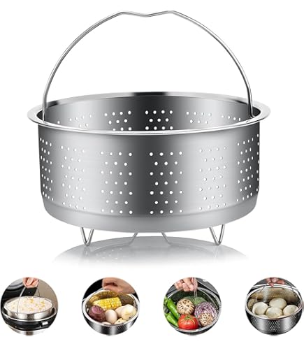 2 Stück Eier-Dampfgarer Einsatz - Hitzebeständig, 12x12cm