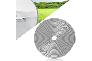 SEGNAYEN Car Door Protectors Edge Guards, Grey Car Door Edge Protector, 5M U Shape Rubber Seal Trim Strip for Protection