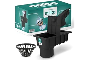 Millto™ Regnrörstapp Takränna Dränage Regnhandfat 110 mm | Regnbrunn Regnrör Takrännavlopp Regnsänklåda Bottenanslutning