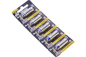 Vinnic L1028F - Batería de Alto Voltaje 23 A (MS21 / MN21) 5 Pilas, SR1130 (El Paquete Puede Variar)