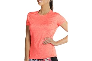icyzone Sport T-Shirt Damen Kurzarm Laufshirt - Atmungsaktive Fitness Gym Shirt Schnell Trockened Funktionsshirt