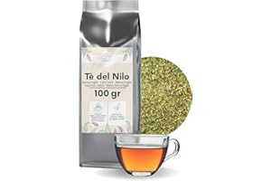 PATRIZIO BRESEGHELLO - Tè del Nilo Busta 100 g per Regolarità Intestinale - Erbe Essiccate 100% Naturali Per Tisane e Da Masticare - Erbe per un Transito Intestinale Scorrevole