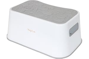 Babycurls Non-Slip Toddler Step Stool Ocean Theme Safe & Sturdy 16cm Height Bathroom & Kitchen Sink Helper | Slip-Resistant Surface | Potty Training | Child Safety | Portable | Indoor & Outdoor Use