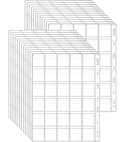 2 Feuilles De Rangement Safe 7393 – Pour Pièces Jusqu'à 28 Mm, Idéal Pour Pièces 2€ Et 5€