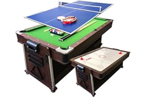 GRAFICA MA.RO S.R.L. grafica ma.ro srl Billard AMERICAIN 7FT Vert + Hockey DE Table + Table DE Tennis + Plan COVERTOUR Mod. Mattew