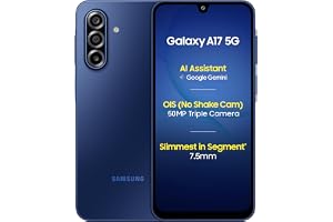 Samsung Galaxy A17 5G (Blue, 6GB RAM, 128GB Storage) | 50 MP No Shake Camera | Gemini Live | Circle to Search | Super AMOLED 