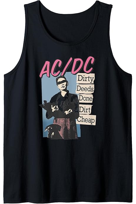 Acdc Highway To Hell Camiseta Sin Mangas AC/DC Diseño 