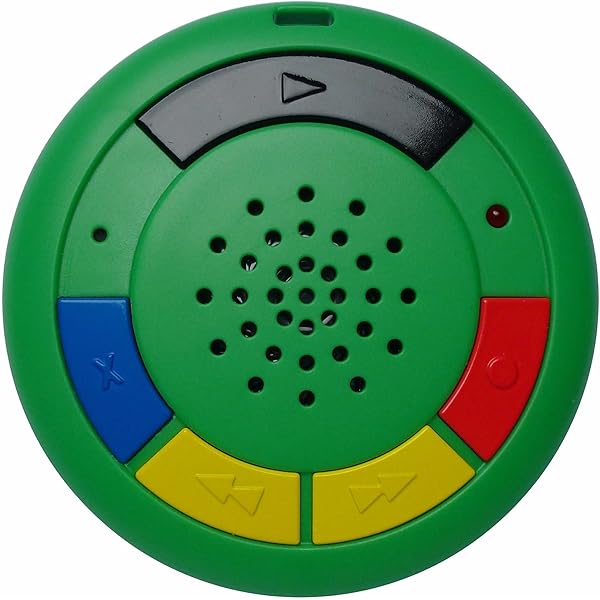 Talking Tile Voice Recorder – 80-Second Recordable Sound Button For Classroom & Special Needs