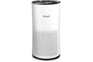 Levoit Purificateur d'Air pour Grande Maison Jusqu'à 95m², Filtre HEPA Véritable, 3 Étapes Filtration,CADR 400m³/h, 1 à 12H Minuterie, Capteur de Qualité de l'Air, Mode Veille,LV-H133