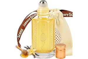 Perfume Oil Vanilla Oud 6ml Roll-On by Luxury Scent – Long Lasting Alcohol-Free Arabian Attar with Warm Woody Oriental Notes, Travel Size Unisex Fragrance for Men & Women, Vegan & Cruelty-Free
