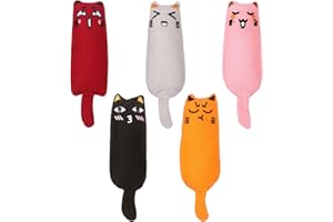 BRISKORE 6 giocattoli per gatti con erba gatta per gatti, giocattolo per gatti e gatti