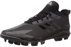 adidas Adizero SP Point Baseball Shoes (Black/Black/Carbon, 7 UK)