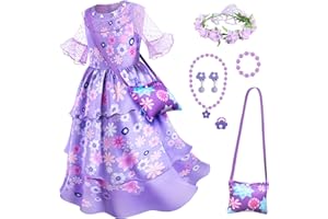 WOOLUCK® Isabella sukienka księżniczki dla dziewczynki