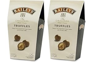 Baileys Irish Cream Twist envuelve trufas de chocolate con leche en una caja, 135 gramos por caja (2 cajas)