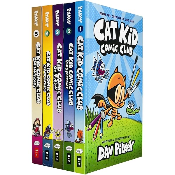 Dog Man Series 1-10 Books Mega Collection Set By Dav Pilkey (Dog