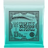 Ernie Ball Konseri/Soprano Ball End Naylon Ukulele Telleri - Siyah