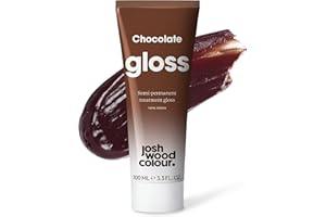 JOSH WOOD COLOUR Josh Wood Hair Gloss (Chocolate) - Semi-permanent gloss refreshes and enhances brunette locks - Velvety, flattering chocolate brown - Lasts up to 6 washes - 100% Vegan - Cream (100ml)
