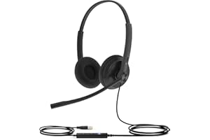 Yealink Telefonia Zestaw słuchawkowy BIAURAL UH34 Lite Teams