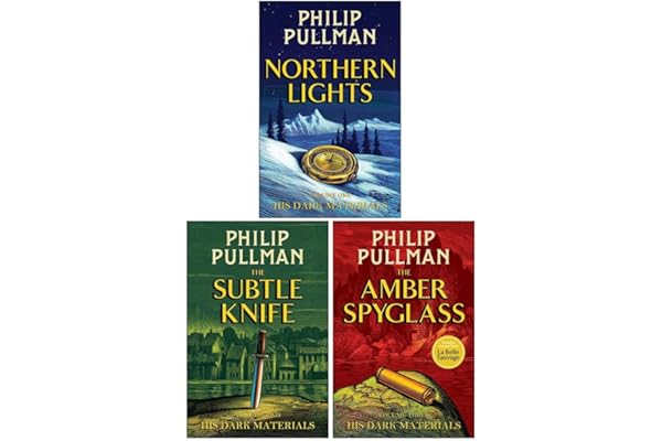His Dark Materials Trilogy 3 Books Collection Set by Philip Pullman (Northern Lights, The Subtle Knife, The Amber Spyglas)