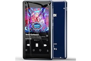 ODEJOI Lettore MP3 da 163 GB con WiFi Bluetooth, touch screen da 4,5 pollici, Android 13 MP4, Audible Compatible, FM Radio, Amazon Music, Deezer, Pandora, Play Store