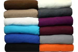 NatureMark Prześcieradło z polarem, bawełna mieszana, terakota, 180 x 200 cm, 200 x 200 cm