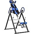HOMCOM Gravity Inversion Table w/Safety Belt Adjustable Hand Stand Home Back Stretcher Machine For Muscle Pain Relief