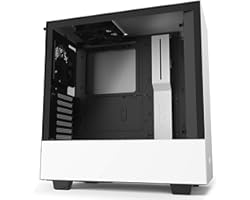 NZXT H510 - Compact ATX Mid-Tower PC Gaming Case - Front I/O USB Type-C Port - Tempered Glass Side Panel - Cable Management S