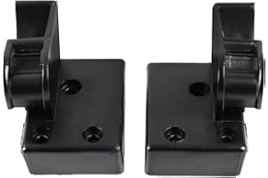 INLY PARTS INLY 2 Piezas Portapaquetes Juego de paquetería de almacén izquierda + derecha compatible con Opel Corsa C 13106325 13106326 7345452 7345453 (2000-2009)