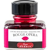 J. Herbin Fountain Pen Bottle Ink 30ml - Rouge O