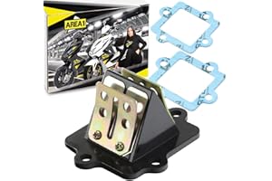 Area1 Bloque de membrana de repuesto de 2 tiempos/50 ccm compatible con Aerox Neos Jog, RS Ultima, GT Union, F10 F12 F15 (compatible con