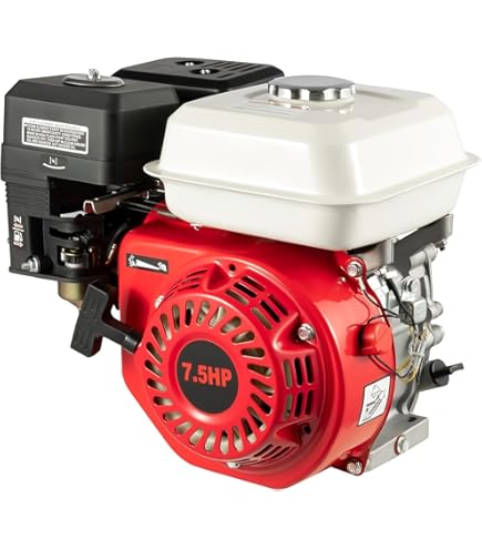 7,5 pk Benzinemotor – 4-takt Eencilinder voor Diverse Toepassingen