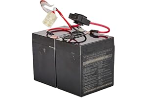 Razor Pazzo Carrello Batteria Con 30 Ampere Fusibile (2 X 12V/5AH Singolo Connettore)