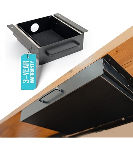 Beiyier Pull Out Under Desk Drawer for Desk or Table Beiyier Pull Out Under Desk Drawer for Desk or Table