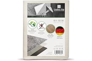 Comfort-Grip Teppichunterlage -OHNE WEICHMACHER- für Läufer und Teppich (60 x 150 cm, Haftgitter-Natur) Antirutschmatte