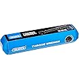 Draper BTW 3/8" Square Drive Torque Wrench | Micrometre Reversible Hand Tool | 10Nm-80Nm Mechanics Car Tools | Professional Blow Mould Storage Case | 64534, Blue