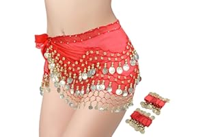 VEGCOO Ceinture Danse Orientale Femme