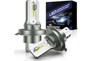SHINYY Lampadine H4 LED Faro per Auto e Moto, 2025 Nuove 18000LM Alto Potente 12V-24V 6500K Bianco Lampade LED H4/HB2/9003 Canbus Anti Errore Abbagliante Anabbaglianti, Sostituire Alogene, 2PCS