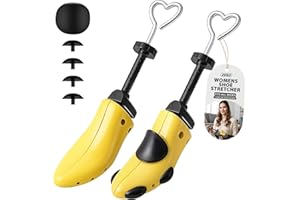 ZENO Shoe Stretcher For Women | Shoe Tree To Expand, Extend, Widen Your Shoes | Adjustable To Fit All Shoes | Ultra Durable Plastic Boot Stretcher | 2 Stretchers Included