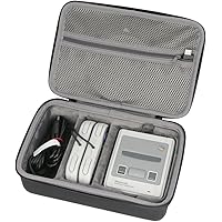 co2CREA Tasche für Nintendo Classic Mini Konsole,Schutz Hart Shell Tragetasche für Super NES / Super Nintendo Entertainment S