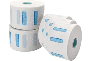 CRIS NAILS SL Crisnails® Papel del Cuello para Peluquería, 5 Rollos(500 Tiras)