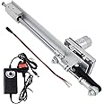 JQDML DIY Reciprocating Linear Actuator Motor DC 24V,Adjustable Stroke 1.18“- 6"/(3cm-15cm),Variable Speed from 25-120rpm,with Speed Regulator