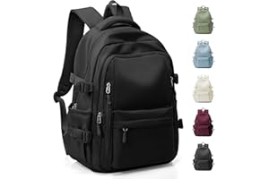 HYC00 School Bags for Teenage Girls Lightweight School Backpacks for Girls Backpack for School Secondary High School College Backpack Travel Work Rucksack for Women Waterproof Casual Daypacks