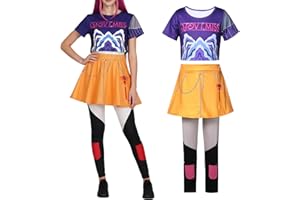 CARNAVALIFE Rumi K-pop disfraz infantil, Disfraz demon Zoey Mira, k-pop, cosplay demon hunter carnaval y Halloween; conjunto inspirado idol asiática