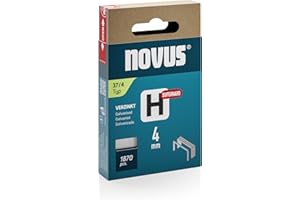 Novus Tools 042-0783 - Morsetto a filo fine H tipo 37, 4 mm, colore: Grigio