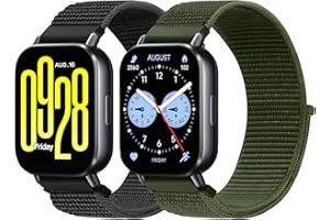 TumCez 22mm Nylon Armband Kompatibel mit Xiaomi Redmi Watch 5 Active/Redmi Watch 5 Lite/Garmin Venu 3/Venu 2/Vivoactive 4/Amazfit Bip 6/Bip 5/Amazfit Balance/GTR 4 Armband für Damen Herren