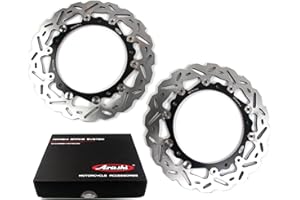 Arashi Rotores Disco de Freno Delantero para S1000R 2014-2017 Naked 14-18/S1000RR 2009-2018 ABS/S1000XR 2015-2021 Accesorios Moto S 1000 R RR XR Negro 2011 2012 2013