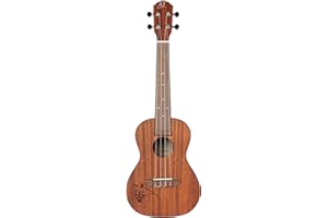 Ortega Guitars Ukulélé Concert Gaucher – Acoustique – Série Bonfire – Sapele, Naturel (RU5MM-L)