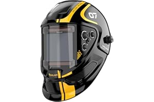TOOLIOM Large Viewing Auto Darkening Welding Helmet