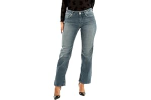 ONLY Onlblush Mid Straight DNM Tai467 Noos - Jean Coupe Droite - Smart Casual - Femme